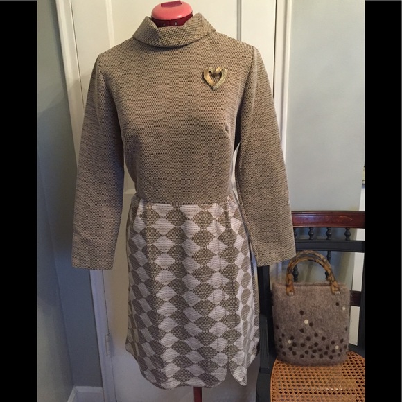 Vintage long sleeve dress - Picture 3 of 7